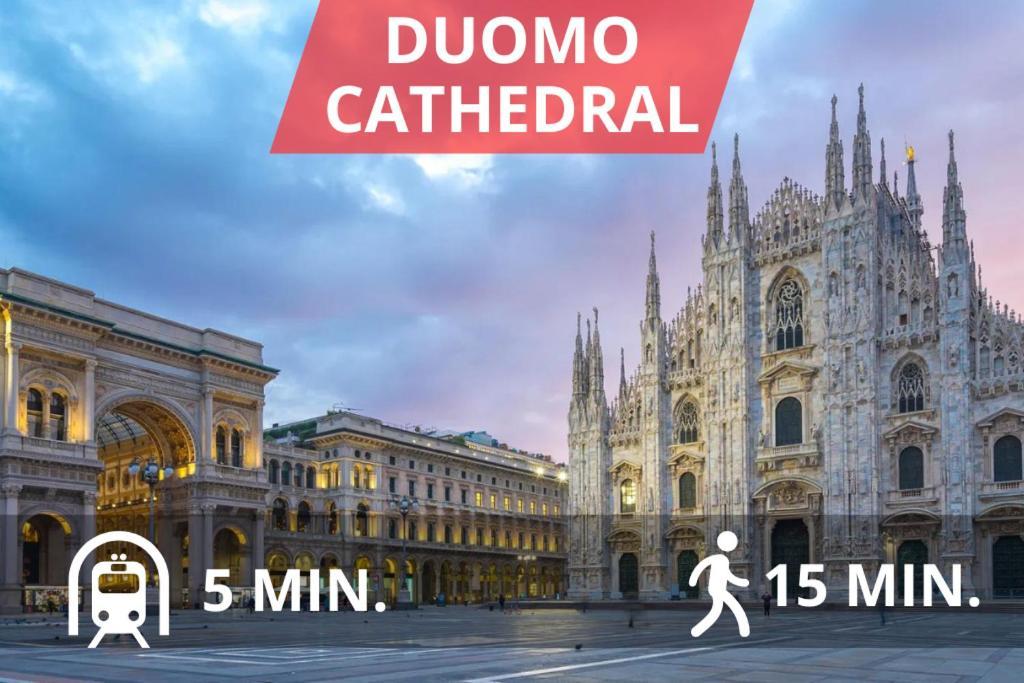 Duomo In 10 Minutes - Modern Close To Cadorna Station Apartment Milano Exterior foto